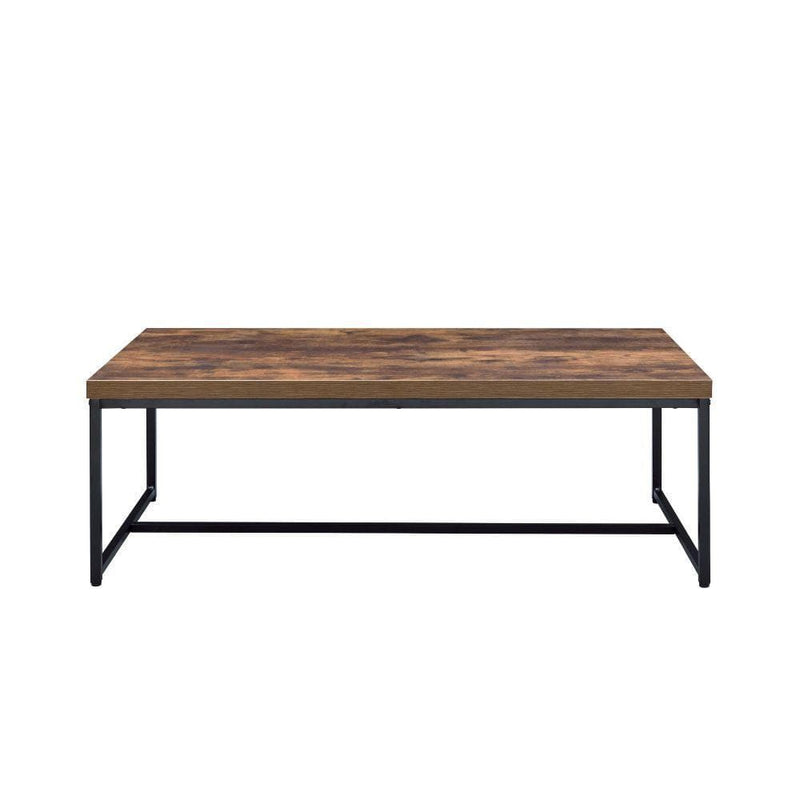 Bob - Weathered Oak & Black - Coffee Table - Ornate Home