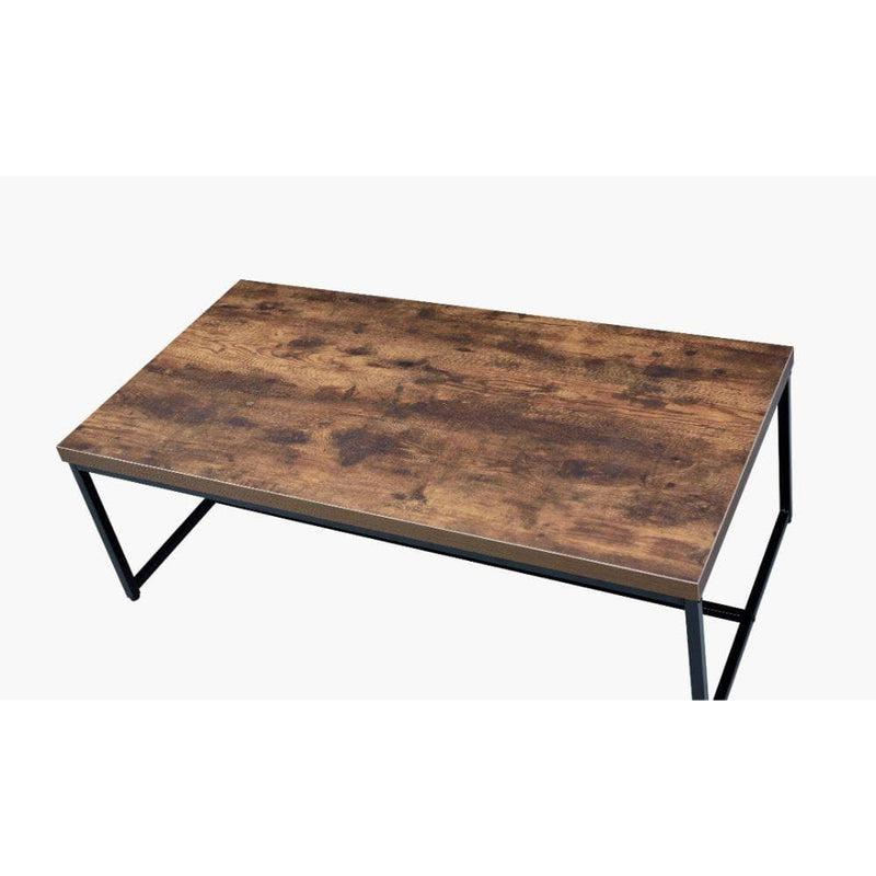 Bob - Weathered Oak & Black - Coffee Table - Ornate Home