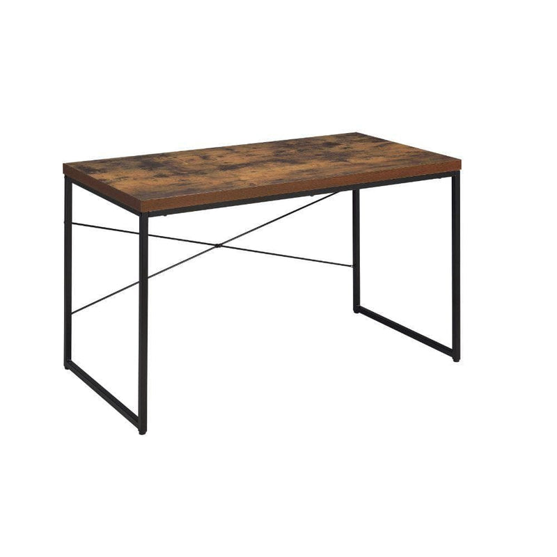 Bob - Weathered Oak & Black - Desk - Ornate Home