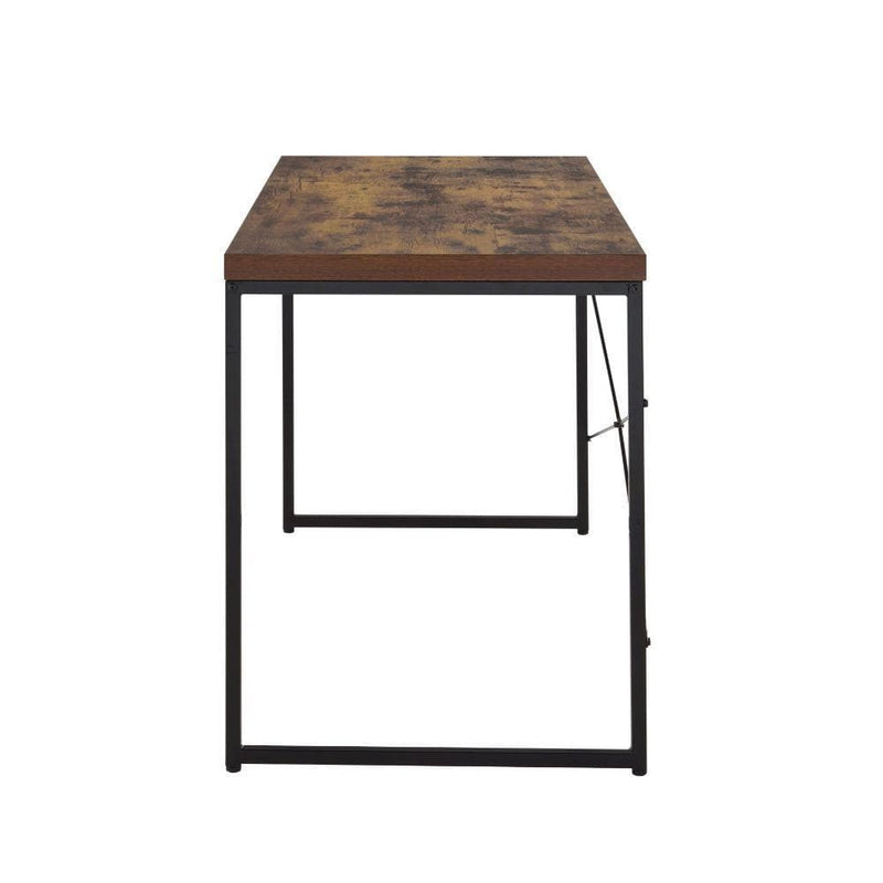 Bob - Weathered Oak & Black - Desk - Ornate Home