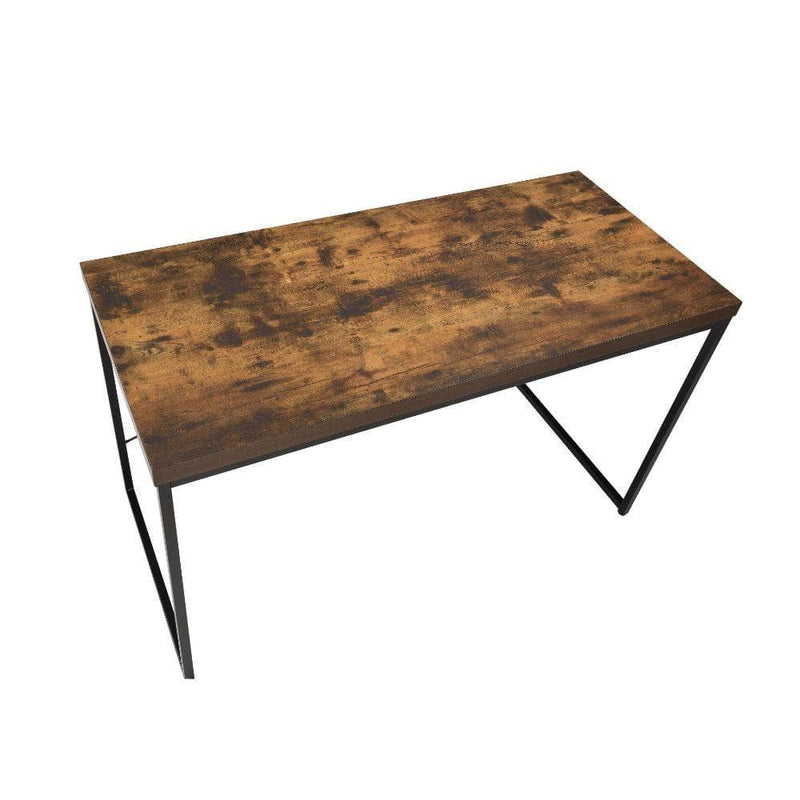 Bob - Weathered Oak & Black - Desk - Ornate Home