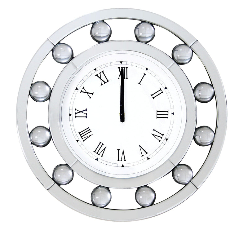 Boffa Mirrored Wall Clock - Ornate Home