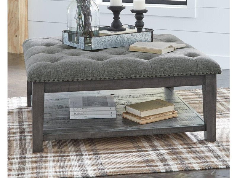 Borlofield Coffee Table Ottoman - Ornate Home