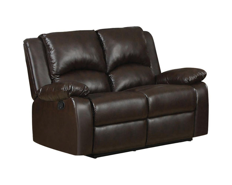 Boston - Brown - Reclining Loveseat - Ornate Home