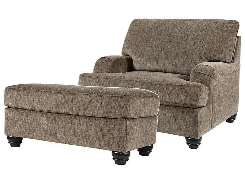 Braemar Chair & Ottoman Set - Ornate Home