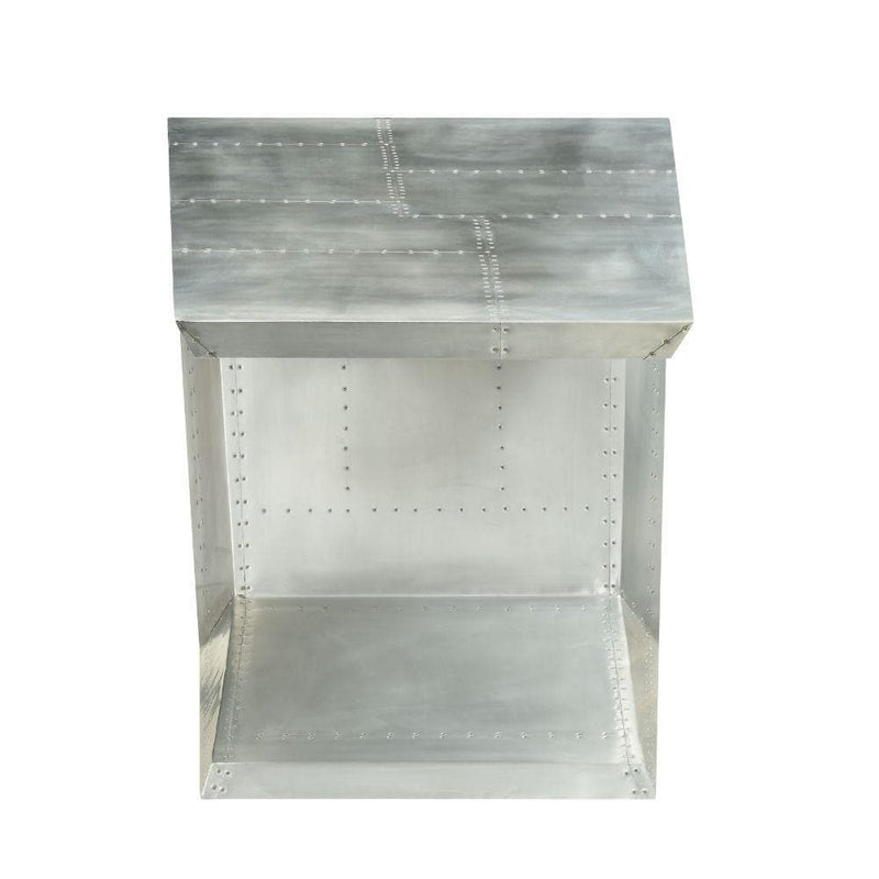 Brancaster - Aluminum Patchwork - Writing Desk - Geometric Shape - Ornate Home