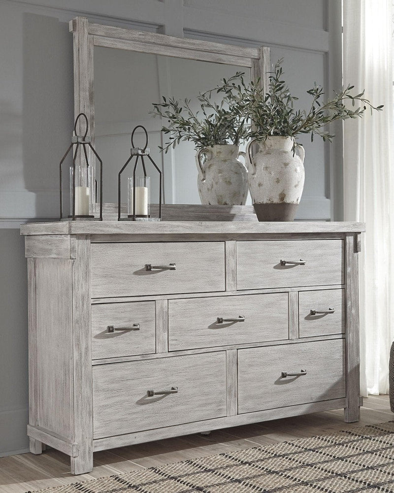 Brashland Dresser and Mirror - Ornate Home