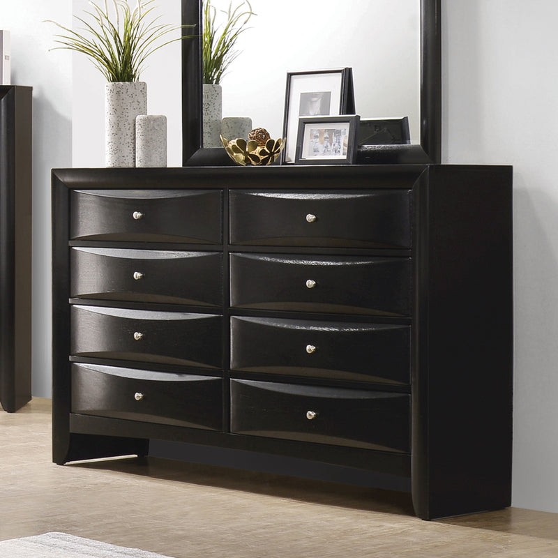 Briana - Black - Dresser - Ornate Home