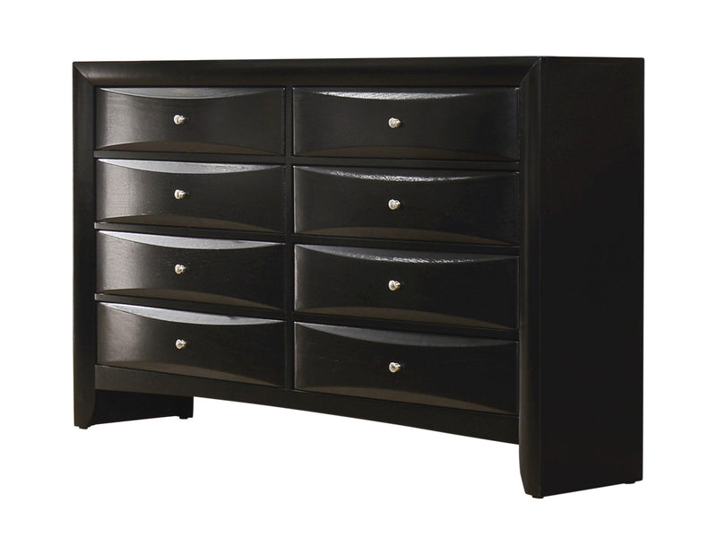 Briana - Black - Dresser - Ornate Home