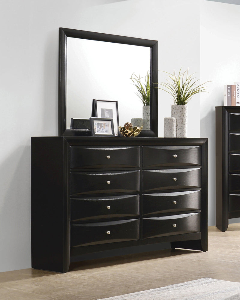 Briana - Black - Dresser - Ornate Home