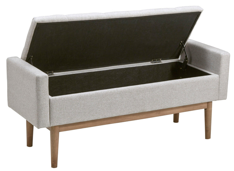 Briarson - Beige/Brown - Storage Bench - Ornate Home