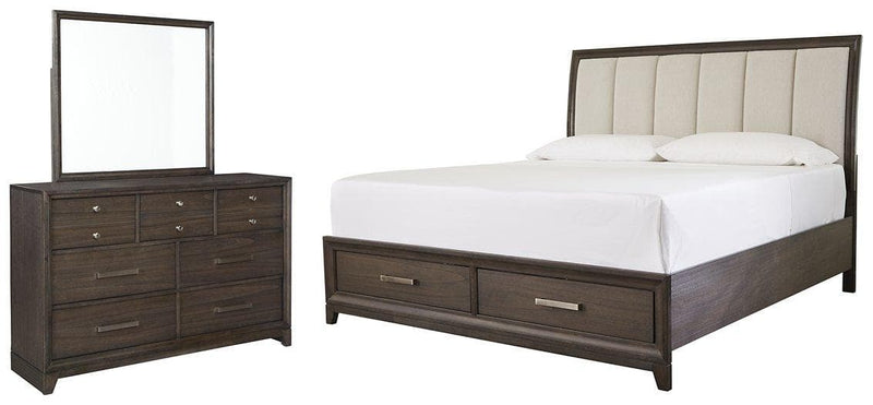 Brueban 5-Piece Bedroom Set - Ornate Home