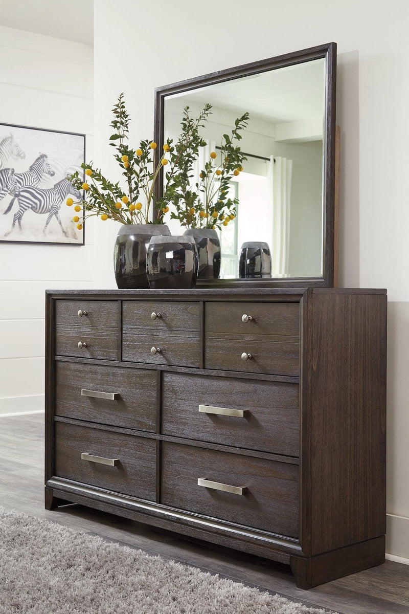 Brueban Dresser and Mirror - Ornate Home