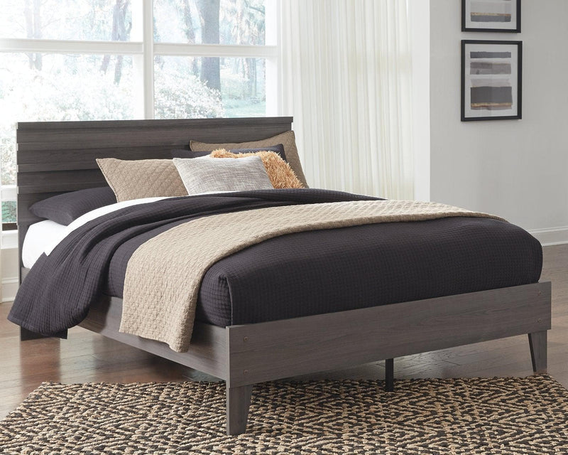 Brymont Queen Panel Platform Bed - Ornate Home