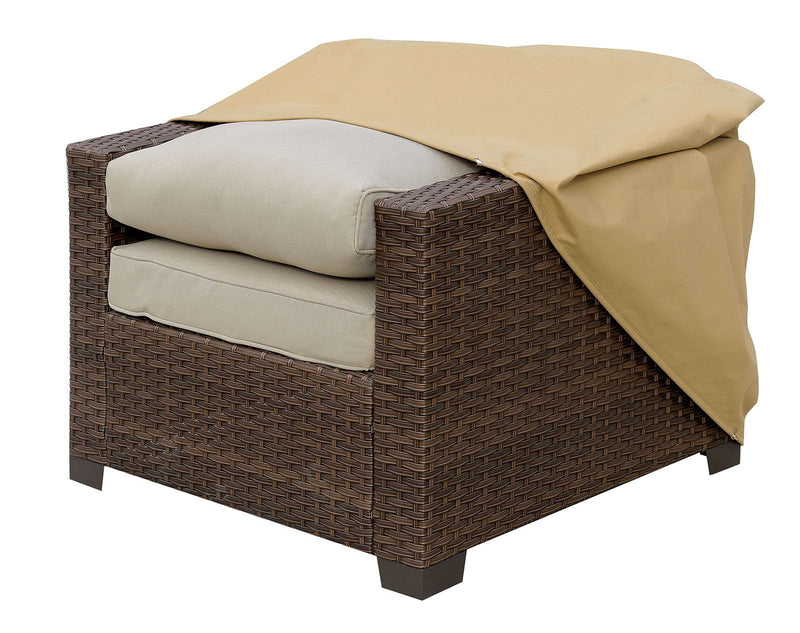 Boyle Light Brown Outdoor/Patio Dust Cover For Chair