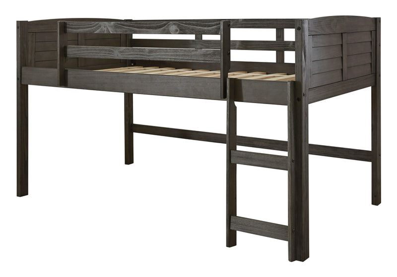 Caitbrook Twin Loft Bed Frame - Ornate Home