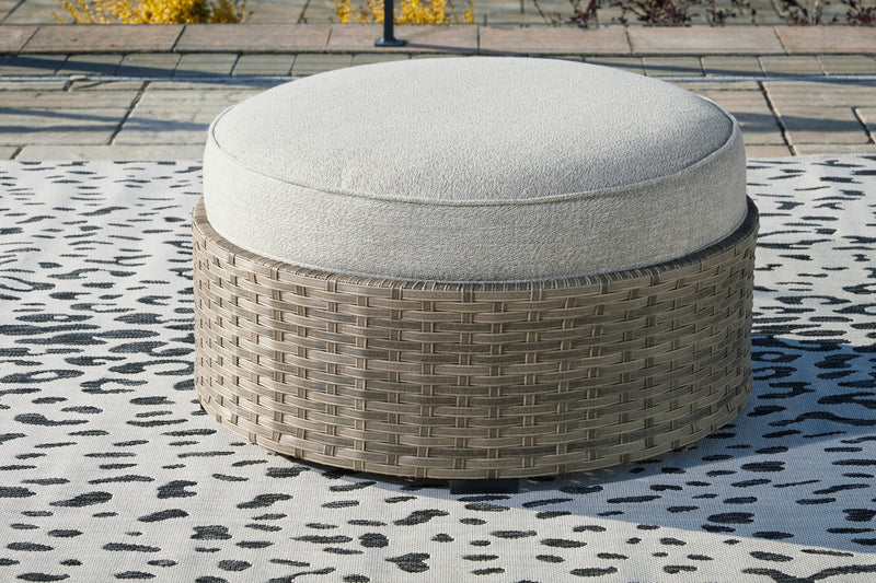 [CYBER WEEK] Calworth Outdoor Ottoman w/ Cushion - Ornate Home