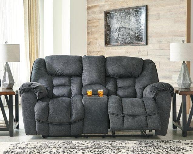 Capehorn Reclining Loveseat - Ornate Home