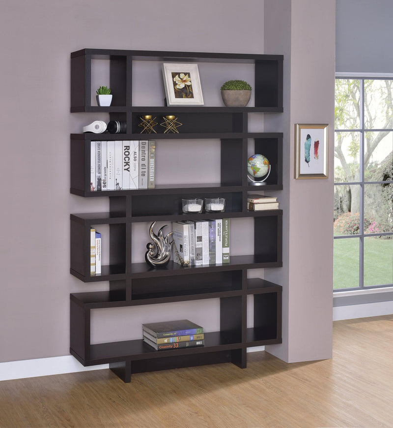 Hawa - Cappuccino - Bookcase - Ornate Home