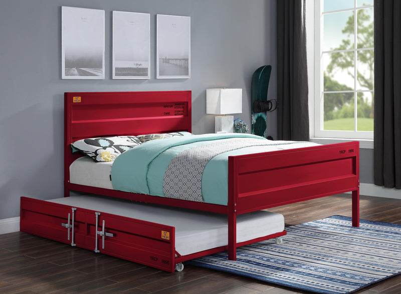 Cargo Red Full Bed - Ornate Home