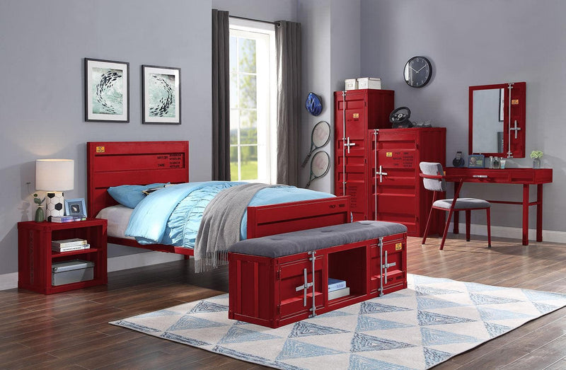 Cargo - Red - Twin Bed - Ornate Home