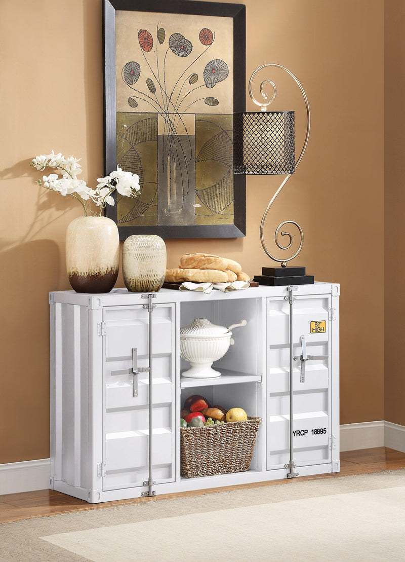 Cargo White Server - Ornate Home