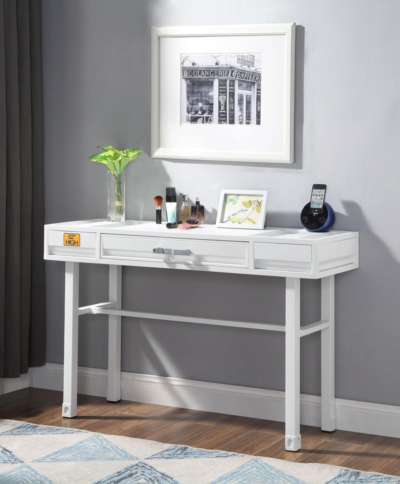 Cargo - White - Vanity Desk - Ornate Home