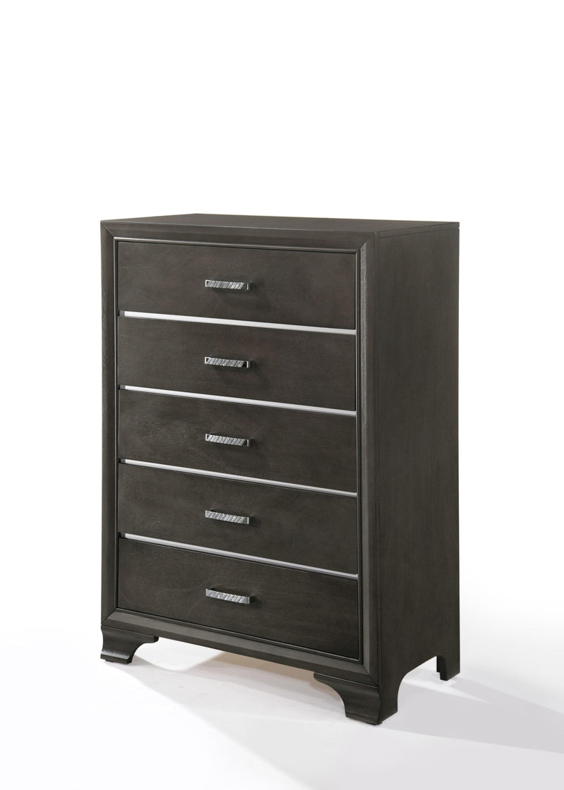 Carine II Gray Chest - Ornate Home