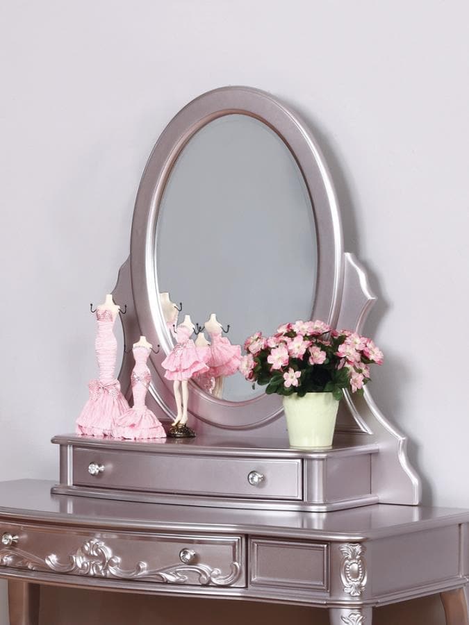 Caroline - Metallic Lilac - Vanity Mirror - Ornate Home