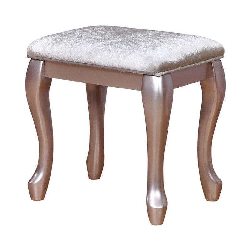 Caroline - Metallic Lilac - Vanity Stool - Ornate Home