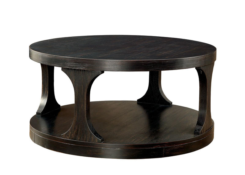 Carrie - Antique Black - Coffee Table - Ornate Home