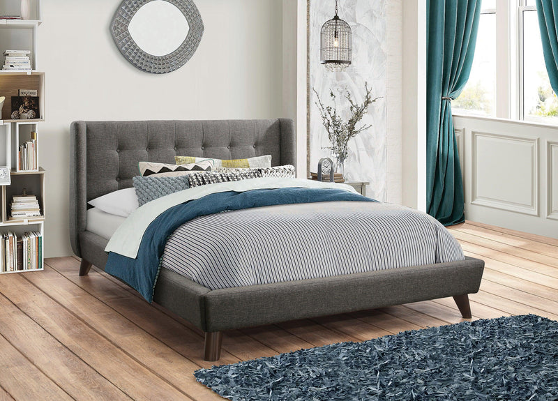 Carrington - Grey - Queen Bed - Ornate Home