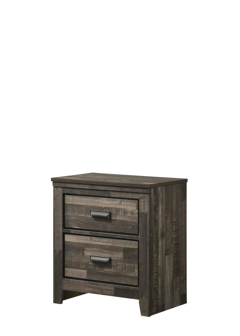 Carter Brown Nightstand - Ornate Home