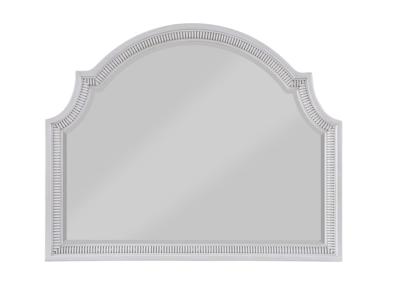 Celestia Off White Server Mirror - Ornate Home