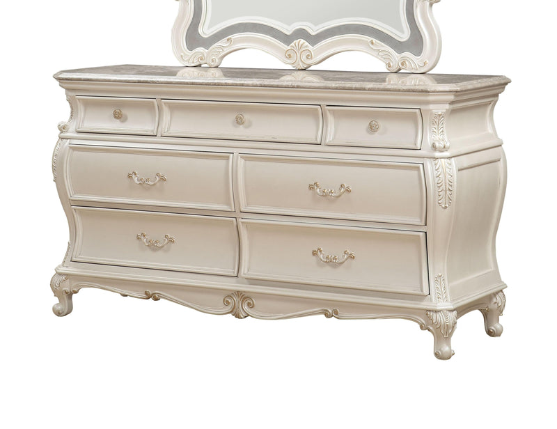 Chantelle - Pearl White - Dresser - Ornate Home