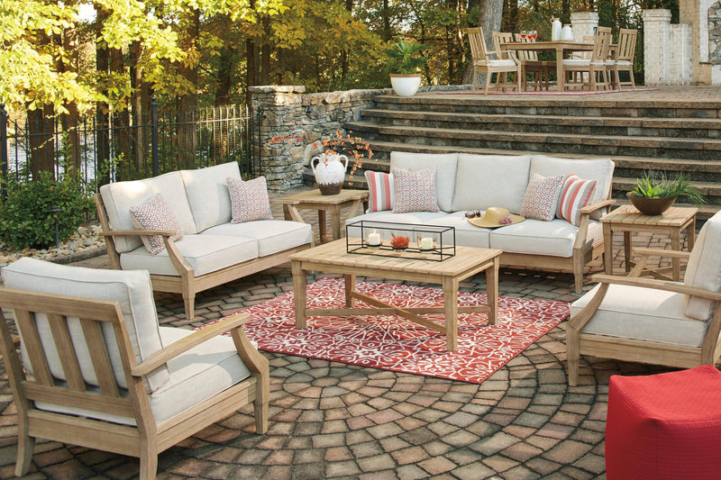 Clare View 4pc Outdoor Seating Group - Ornate Home