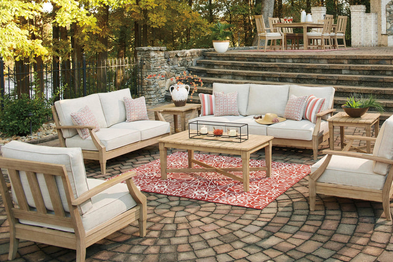 Clare View 4pc Outdoor Seating Group - Ornate Home