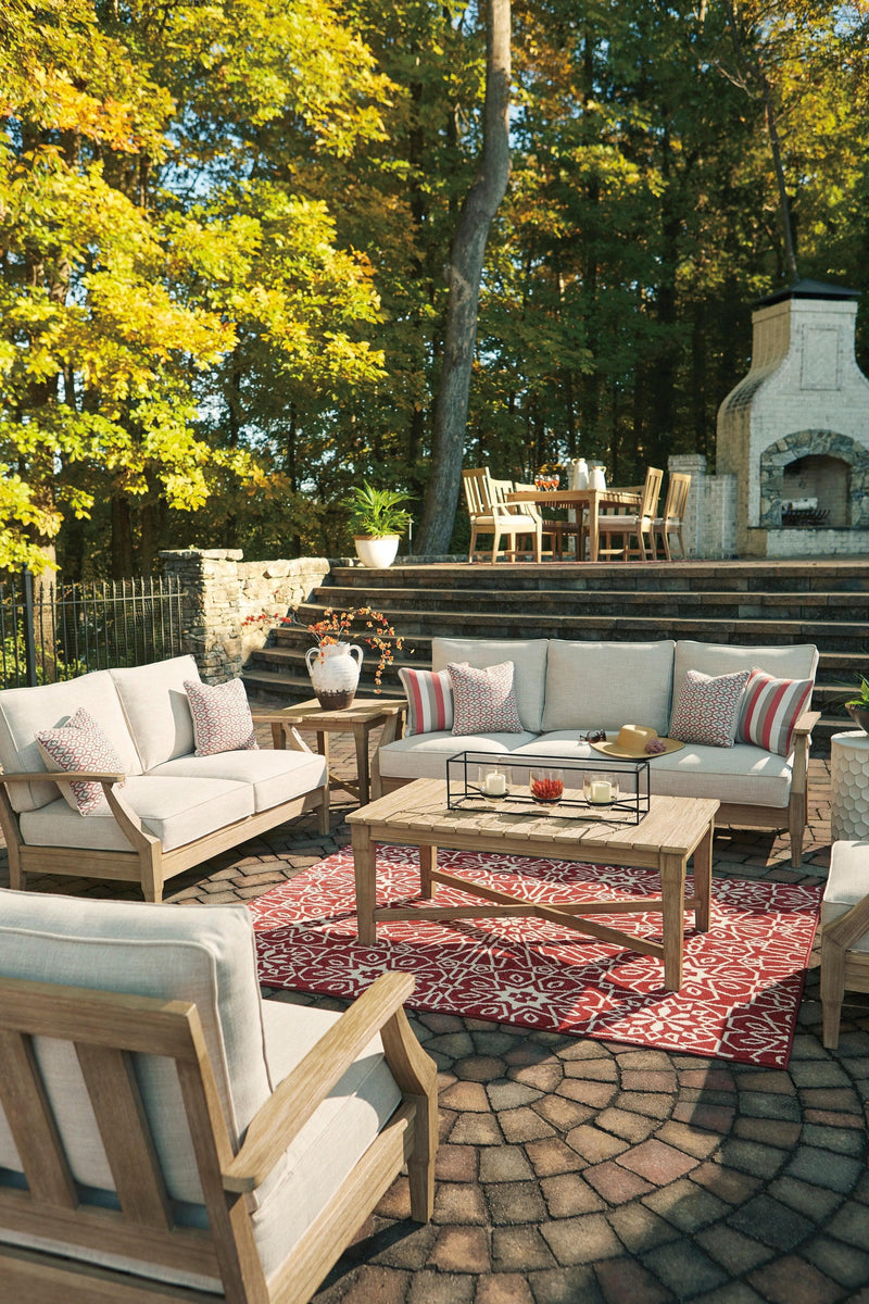 Clare View 4pc Outdoor Seating Group - Ornate Home