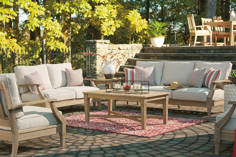 Clare View 4pc Outdoor Seating Group - Ornate Home