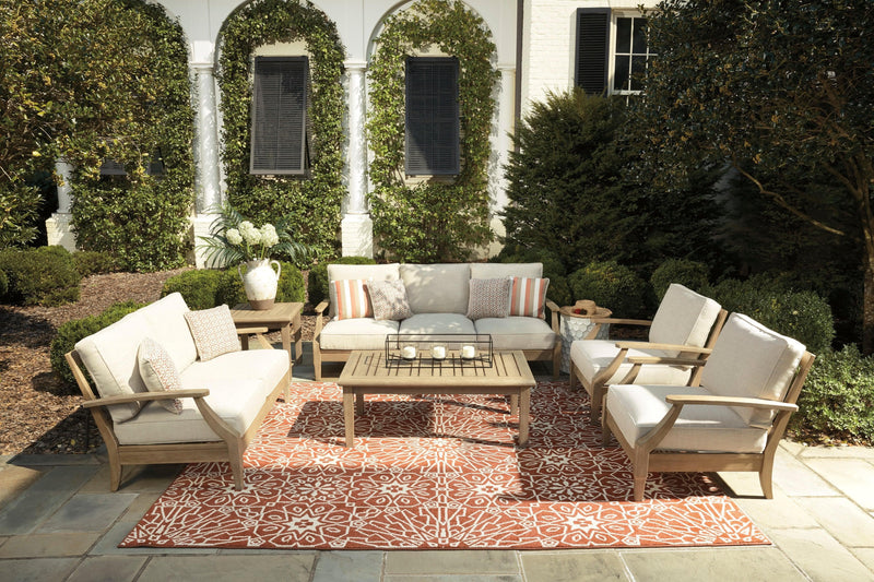 Clare View 4pc Outdoor Seating Group - Ornate Home