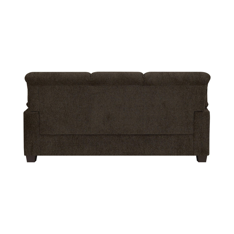 Clemintine - Brown - Stationary Sofa - Ornate Home