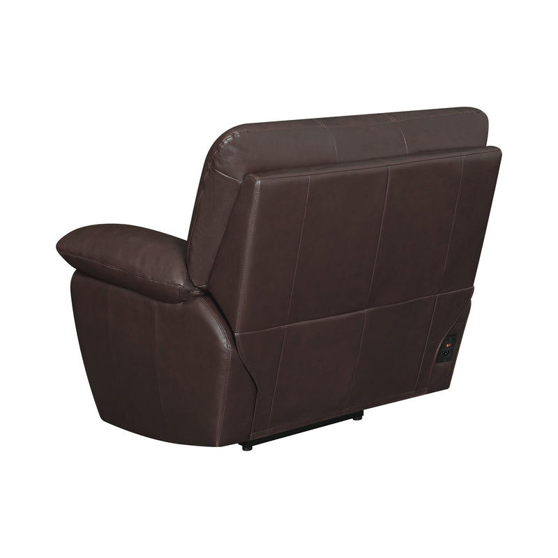 Clifford  - Dark Brown - Motion Glider Recliner - Ornate Home