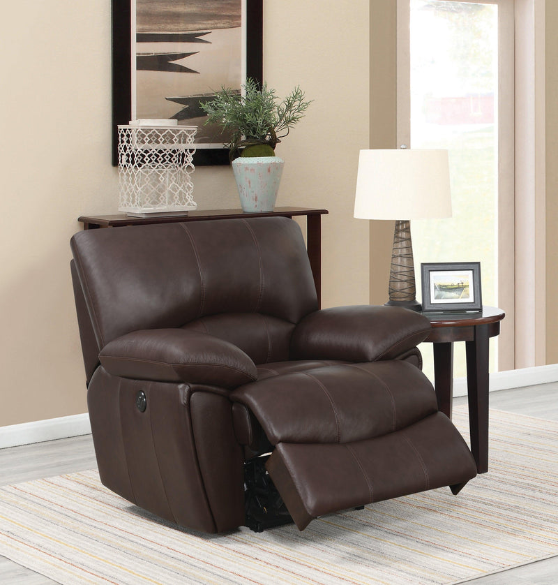 Clifford  - Dark Brown - Motion Glider Recliner - Ornate Home