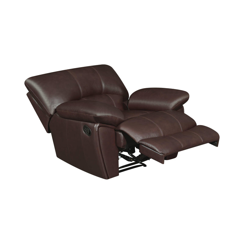 Clifford  - Dark Brown - Motion Glider Recliner - Ornate Home