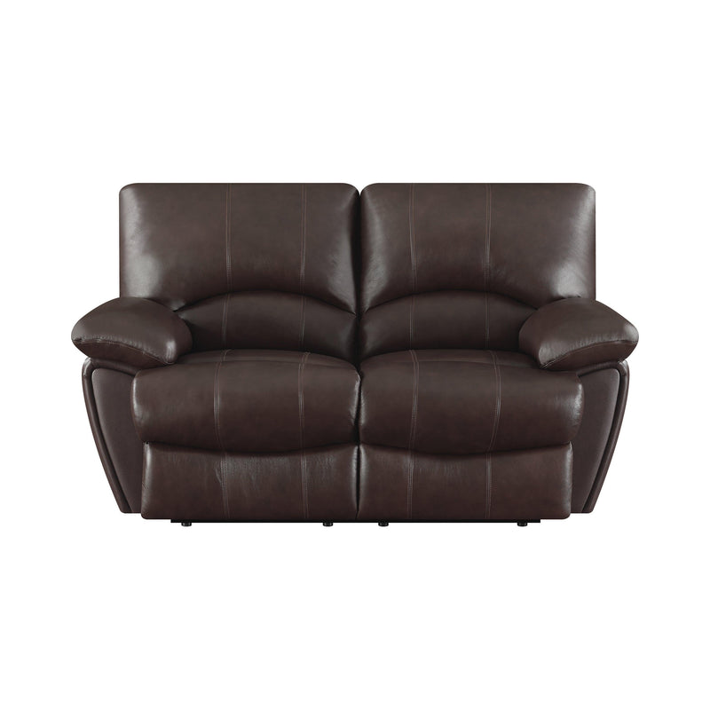 Clifford - Dark Brown - Motion Loveseat - Ornate Home