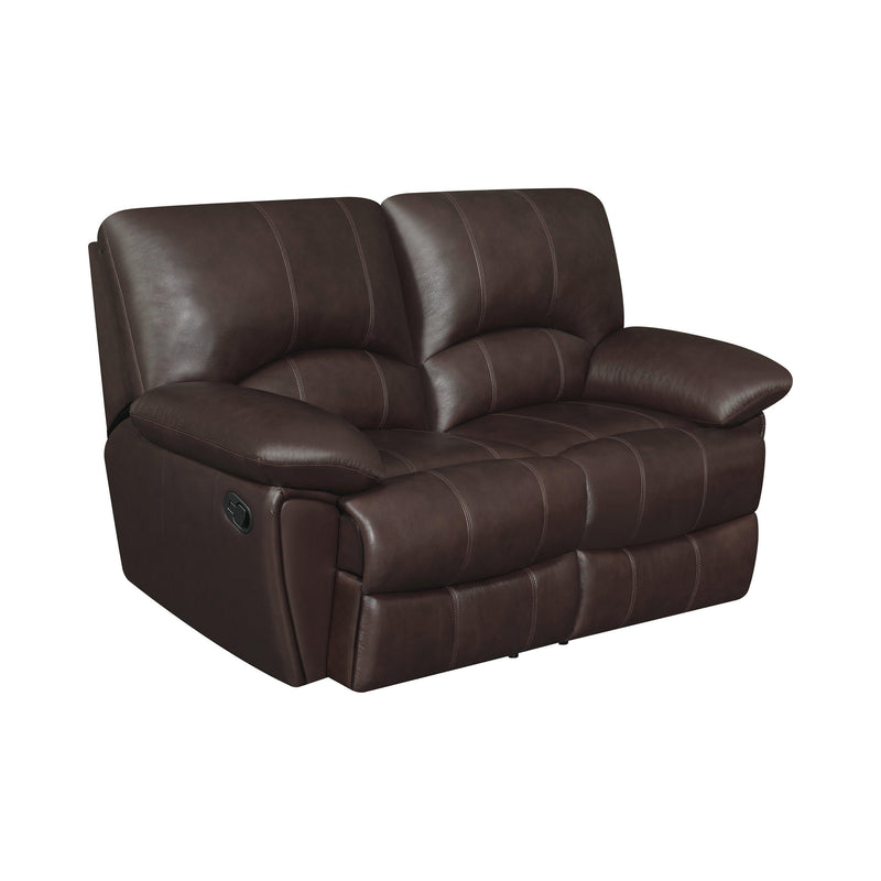 Clifford - Dark Brown - Motion Loveseat - Ornate Home