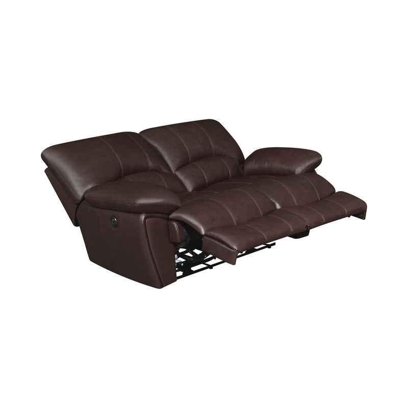 Clifford - Dark Brown - Motion Loveseat - Ornate Home