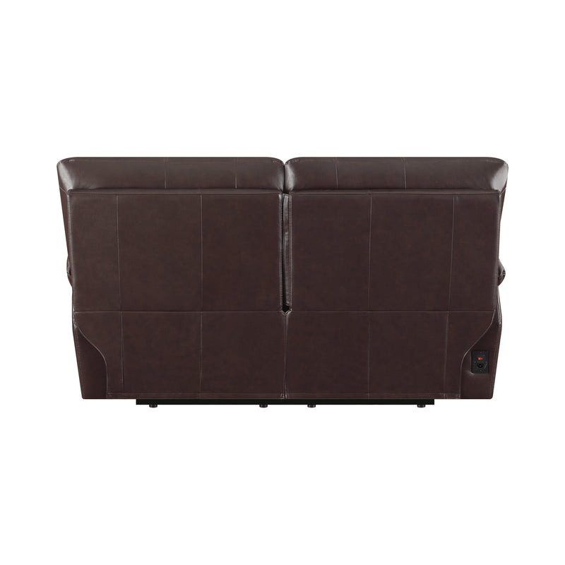 Clifford - Dark Brown - Motion Loveseat - Ornate Home