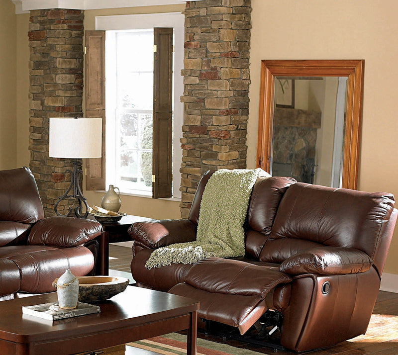 Clifford - Dark Brown - Motion Loveseat - Ornate Home