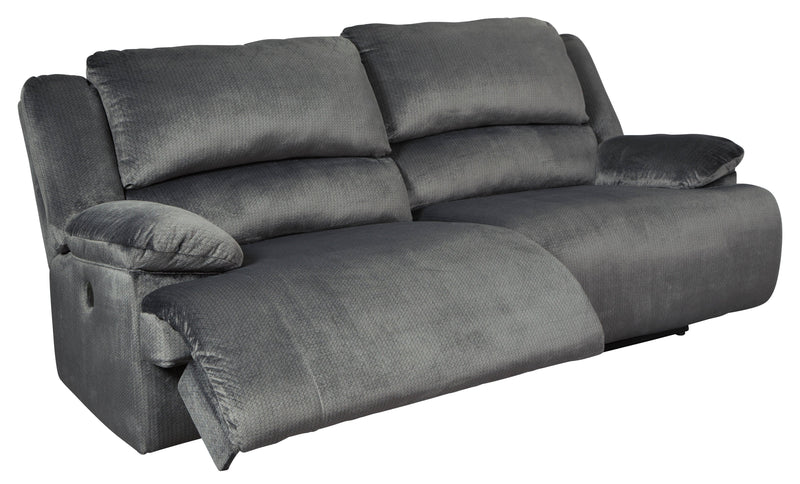 Clonmel - Charcoal - Power Reclining Sofa - Ornate Home